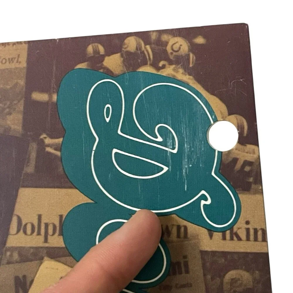 Vintage 1992 NFL Football Miami Dolphins School Folder